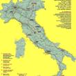 La locandina con le tappe