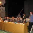 Un momento della tavola rotonda presso il Teatro Accademico di Castelfranco Veneto