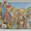 Alcune immagini di Casa Emmaus - Affresco 'Il discorso della montagna'