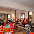 La protezione civile in visita al museo