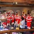 La protezione civile in visita al museo