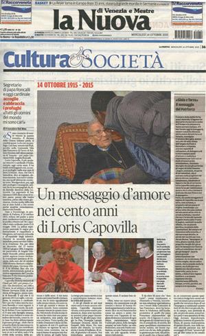 LA NUOVA di Venezia e Mestre di mercoledì 14 ottobre